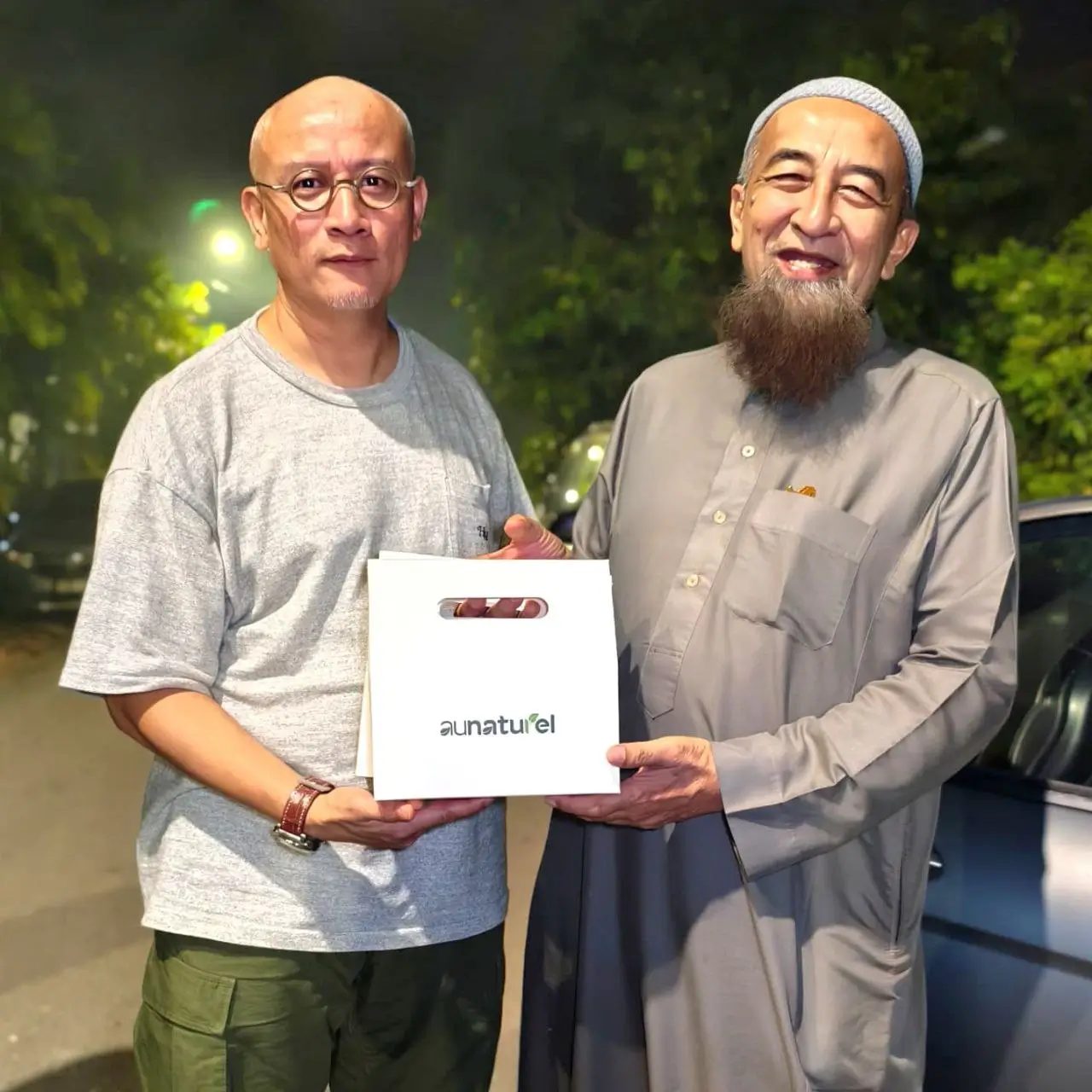 Founder Aunaturel bersama Ustaz Azhar Idrus